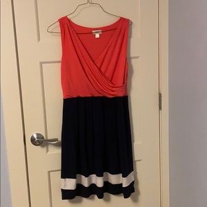 Loft dress two colors